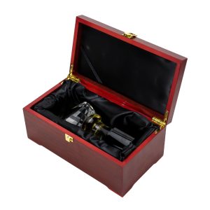 Crystal Trophy in Wooden Box - Image 4