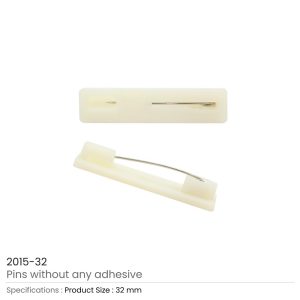 Safety Pin Bar without Adhesive for ID Badges - Image 4