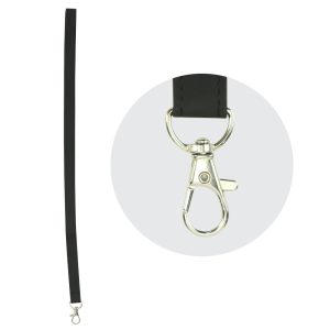 PU Leather Foldable ID Card Holder with Lace & Hook - Image 5