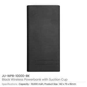 Wireless Power Bank 10000 mAh with Suction Cups - Image 4