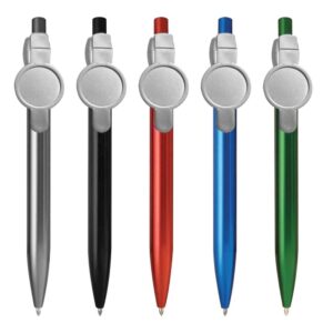 Big Logo Plastic Pens - Image 1