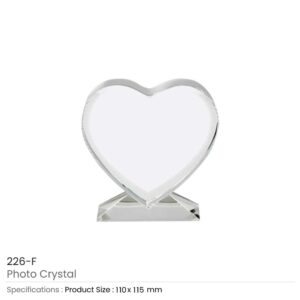 Heart Shaped Photo Crystals - Image 3