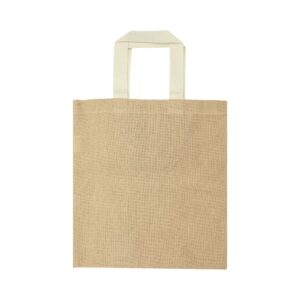 Cotton Like Jute Bags with Webbing Handle 250gsm - Image 1