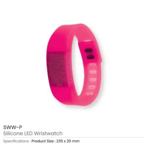 Silicone Wristbands with Digital Watch - Image 11
