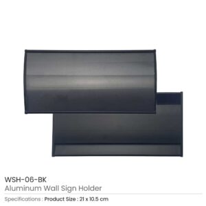 Aluminum Wall Sign Holders - Image 3