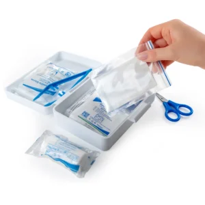 First Aid Kit Set, 16 Essential Items in White Box - Image 5