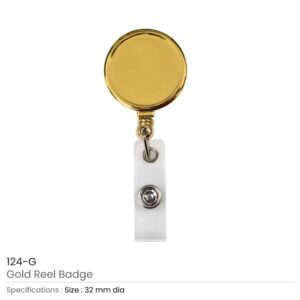 Round Metal Reel Badges - Image 6