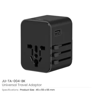 Universal Travel Adaptors, 17W, 2Type C+2USB+AC Port - Image 8