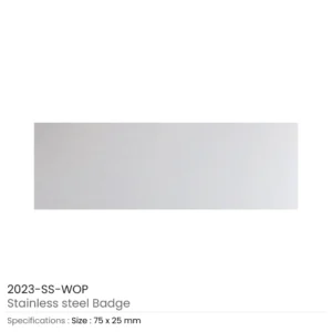 Shiny Gold and Silver Plated Metal Name Badges - Image 5