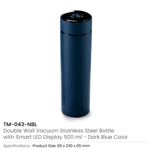 Smart Temperature LED Display Bottles in Soft Touch Finish - 500ml - Image 10