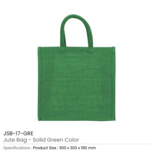 Reusable Square Jute Shopping Bags - Image 5