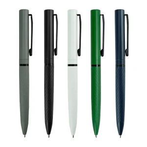 Metal Pens Twist Action Matte Finish and Black Clip