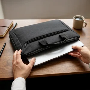 Laptop and Document Bags with Detachable Shoulder Strap - Image 3
